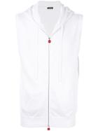 Kiton Hooded Gilet - White