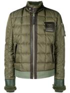Schott Flying Radio Padded Jacket - Green