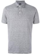 Eleventy Classic Polo Shirt, Men's, Size: Xxl, Grey, Linen/flax/cotton