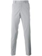 Boss Hugo Boss Slim Fit Chinos, Men's, Size: 52, Grey, Cotton/spandex/elastane