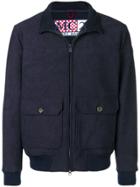 Mc2 Saint Barth Zipped-up Jacket - Blue