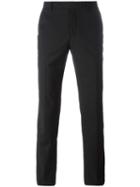 Maison Margiela Poplin Trousers, Men's, Size: 50, Black, Virgin Wool/viscose/cotton