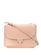 Valentino Valentino Garavani Rockstud Cross Body Bag - Neutrals