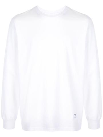 Supreme Trademark Long-sleeve T-shirt - White
