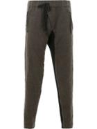 Cedric Jacquemyn Drawstring Tapered Trousers - Brown