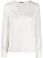 Blanca Loose-fit Blouse - White