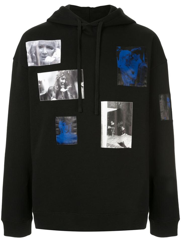 Raf Simons Film Print Hoodie - Black