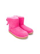 Ugg Australia Kids Teen Mini Bailey Bow Ii Boots - Pink