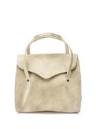 Cherevichkiotvichki Flap Tote Bag - White