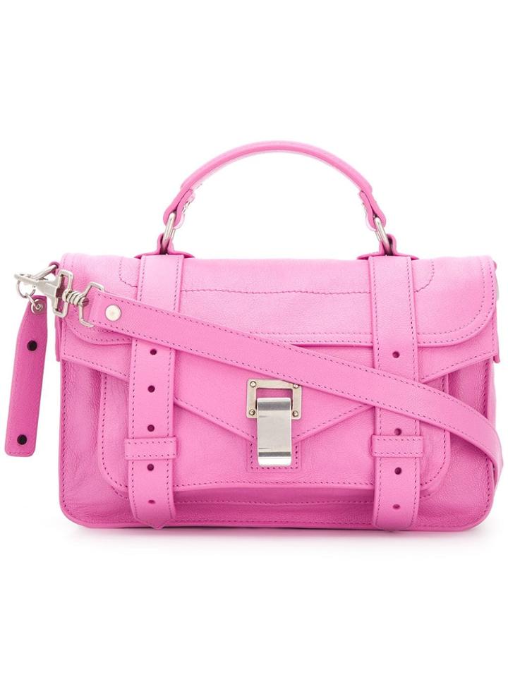 Proenza Schouler Mini Satchel Bag - Purple