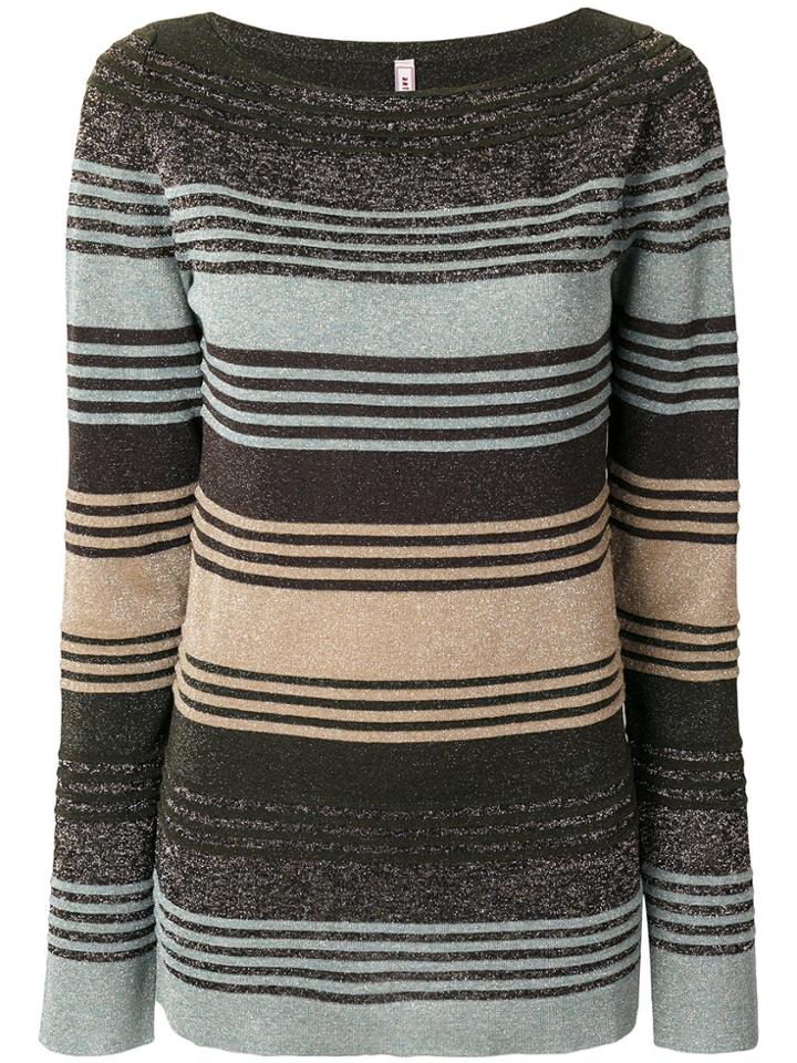Antonio Marras Striped Knitted Sweater - Multicolour