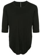 Kazuyuki Kumagai 3/4 Sleeves T-shirt - Black