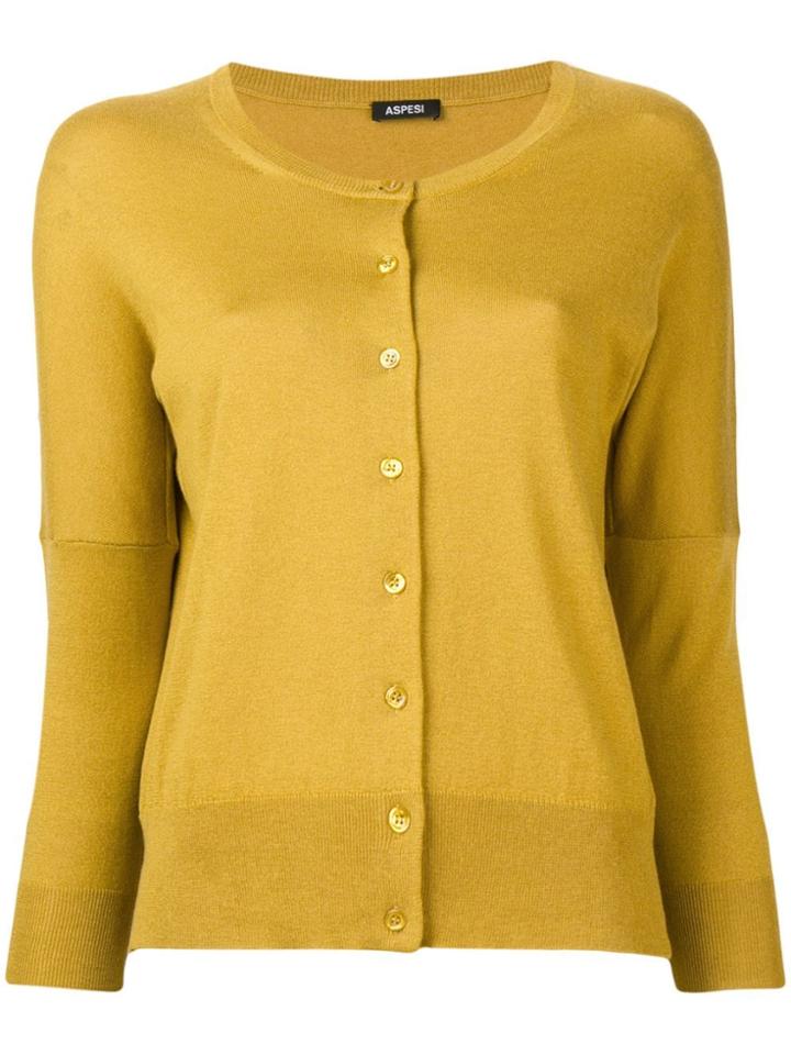 Aspesi Boba Cardigan - Yellow