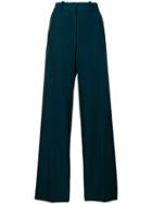 See By Chloé High Waisted Palazzo Trousers - Blue