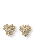 Ippolita Starlet Cluster Stud Earrings In 18k Gold With Diamonds