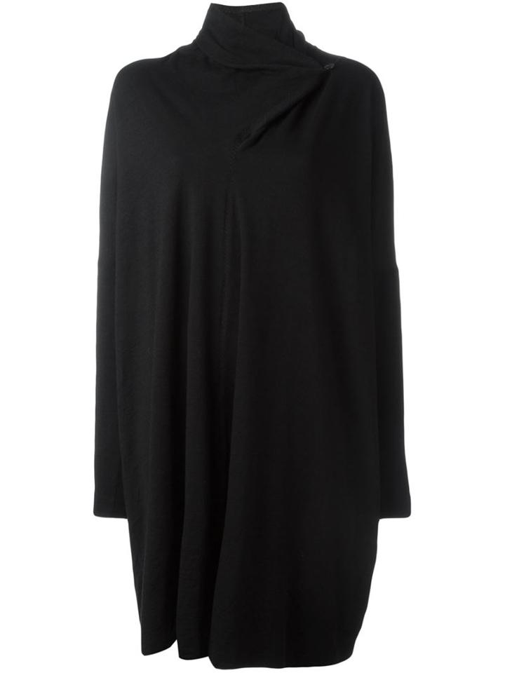 Missoni Vintage Asymmetric Collar Knit Dress