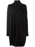 Missoni Vintage Asymmetric Collar Knit Dress