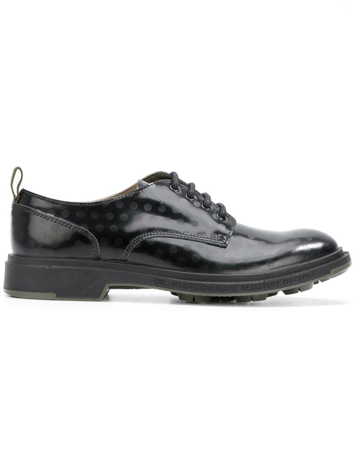 Pezzol 1951 Polka Dot Derby Shoes - Black
