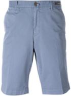 Pt01 Classic Chino Shorts, Men's, Size: 48, Blue, Cotton/spandex/elastane