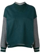 Lorena Antoniazzi Colour Block Jumper - Green