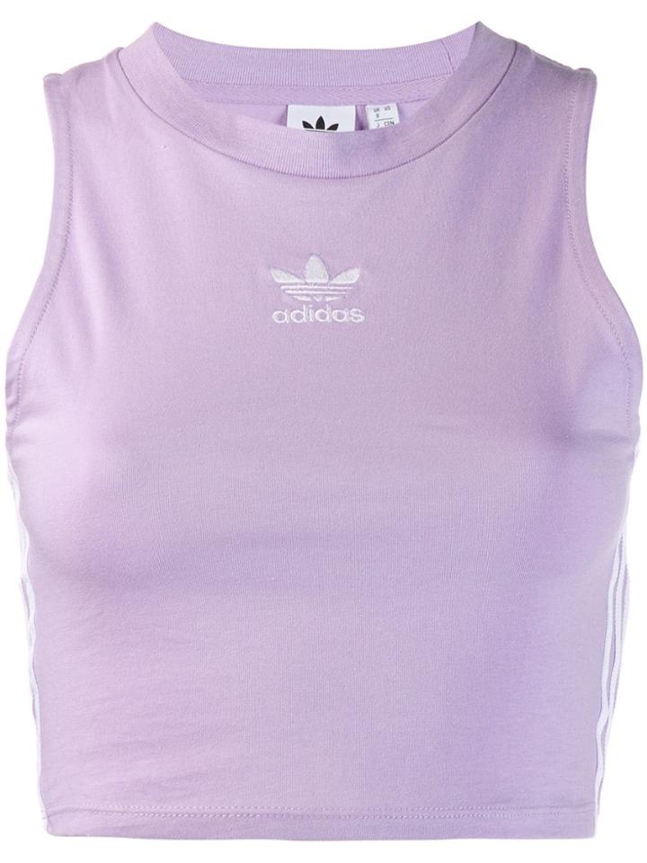 Adidas Crop Top - Purple