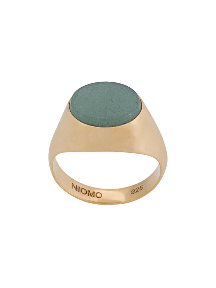 Niomo Paloma Oval Ring - Metallic