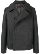 Martin Grant Fitted Double Breasted Coat - Grey