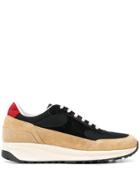 Common Projects Track Colour-block Sneakers - Black