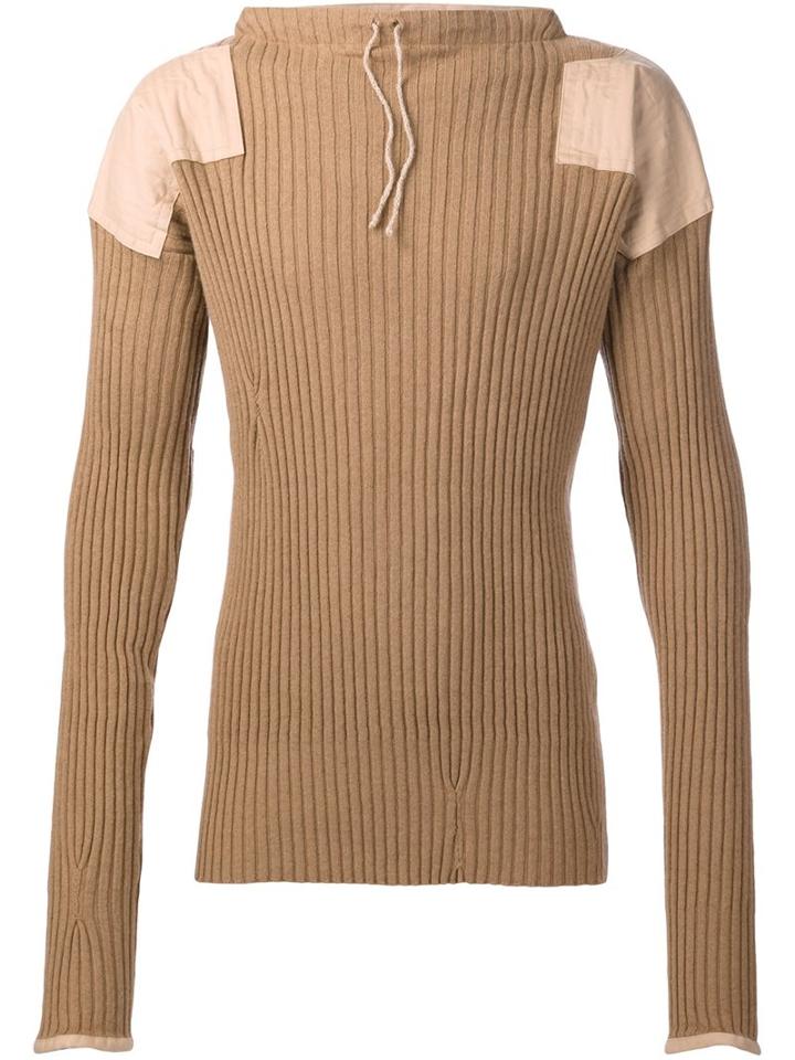 Vivienne Westwood Army Jumper, Adult Unisex, Size: S/m, Nude/neutrals, Cotton/camel Hair