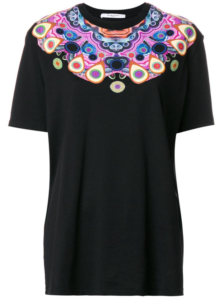 Givenchy Kaleidoscope Print T-shirt - Black