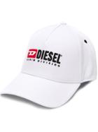 Diesel Logo Hat - White