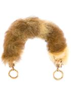 Prada Camel Fur Bag Handle - Brown