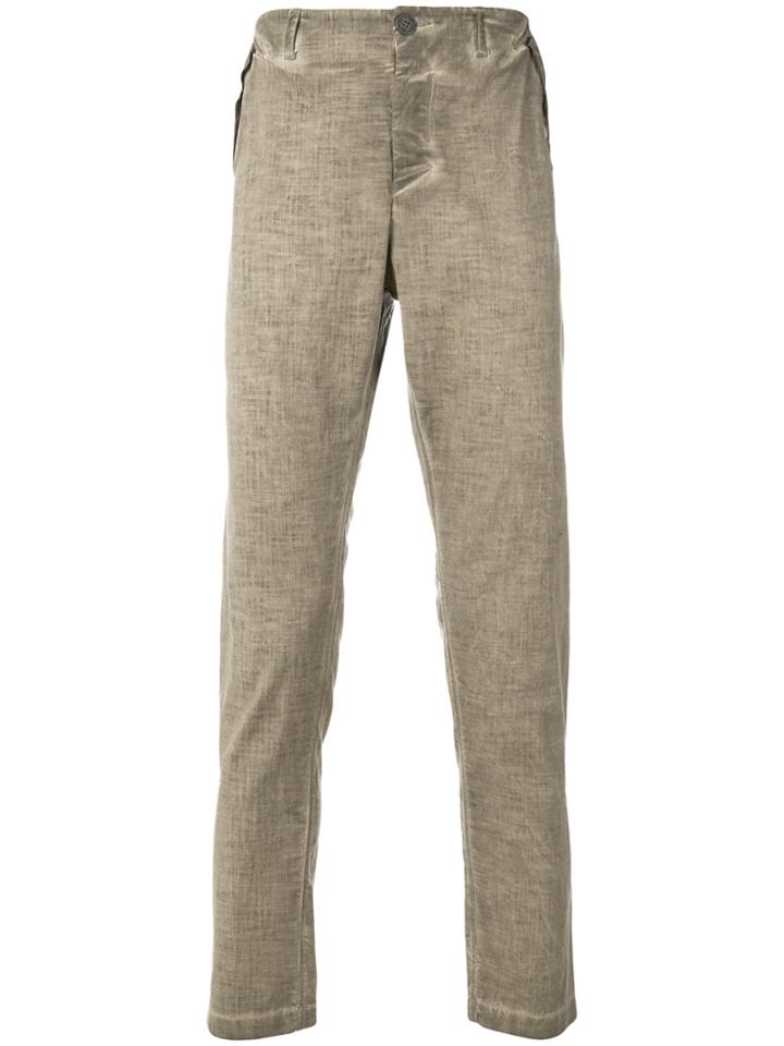 Transit Straight Trousers - Brown