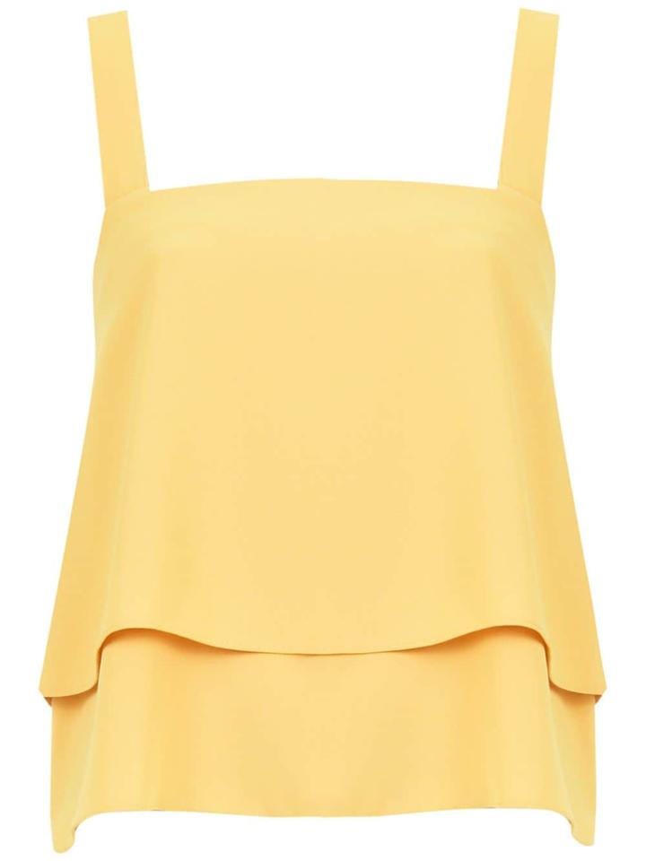 Egrey Layered Top - Yellow & Orange