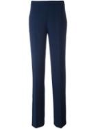 Tory Burch 'kerr' Trousers, Women's, Size: 6, Blue, Polyester