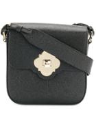 Emporio Armani Pebbled Shoulder Bag - Black