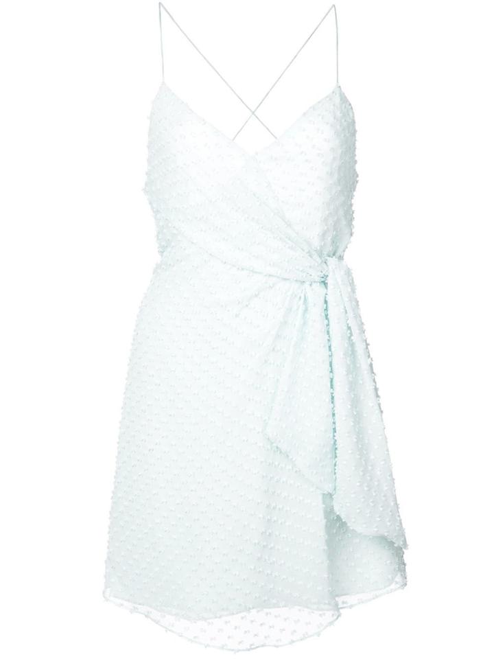 Alice+olivia Katie Wrap Dress - Green