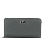Dolce & Gabbana Crown Logo Plaque Long Wallet - Grey