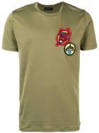 Diesel Black Gold Regular Patchwork T-shirt - Green