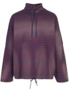 Martine Rose Oversized Striped Sweatshirt - Blue