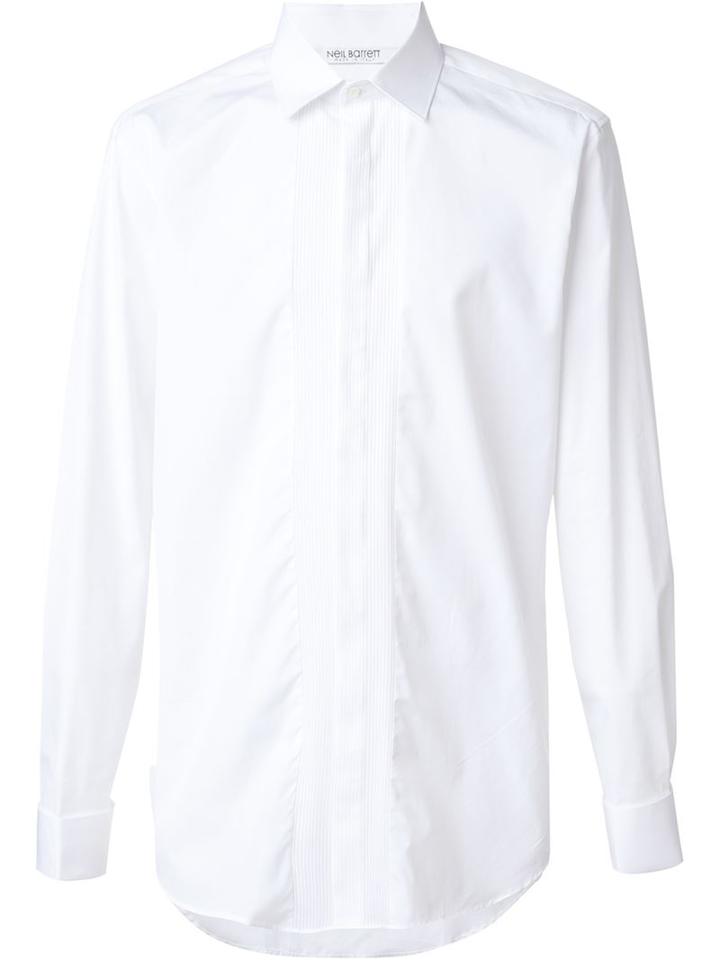 Neil Barrett Pleated Placket Shirt