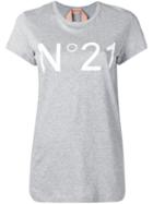 Nº21 Logo Printed T-shirt - Grey