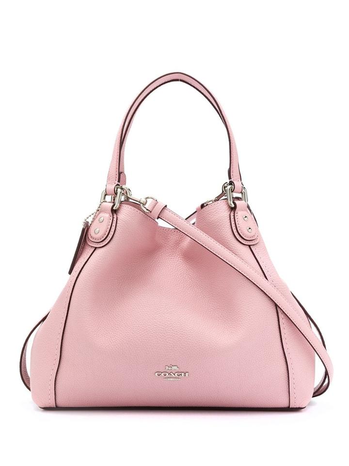 Coach Logo Plaque Crossbody Bag - Pink