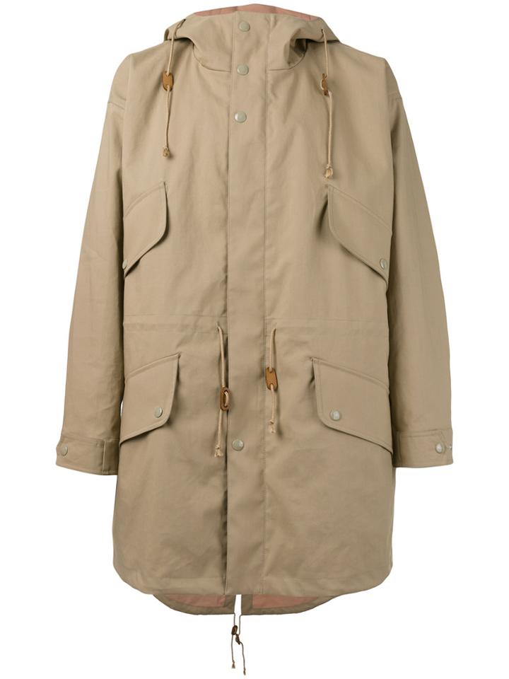 Stella Mccartney Technical Parka Jacket - Nude & Neutrals