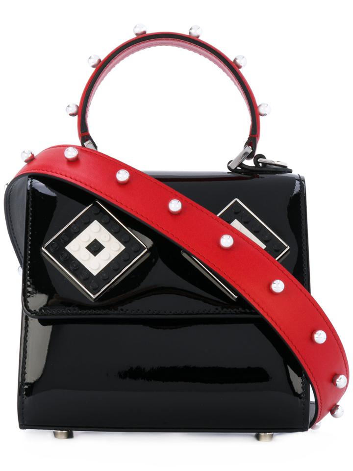 Les Petits Joueurs Baby Alex Mask Tote - Black