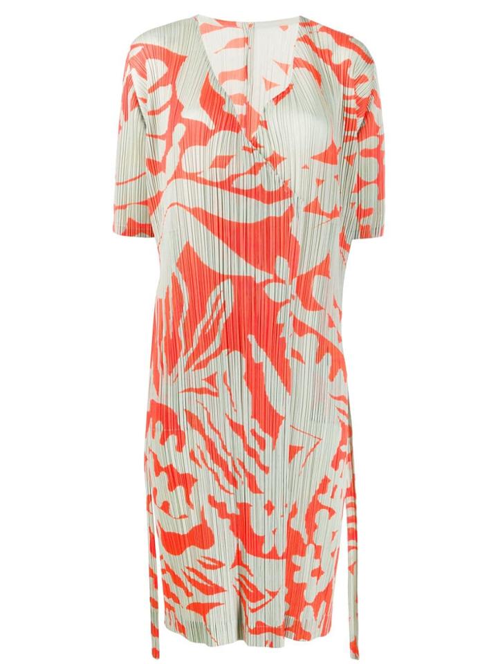 Pleats Please Issey Miyake Pleats Please Day Dress - Neutrals