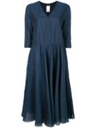 's Max Mara Drop Waist Dress - Blue