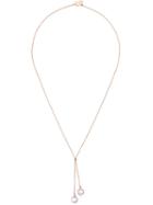 Nektar De Stagni 'xo' Pearl Pendant Necklace, Women's, Metallic