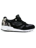 Diadora Camouflage Print Sneakers - Black