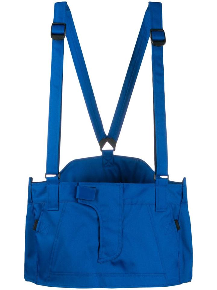 Dsquared2 Mini Skirt With Suspenders - Blue